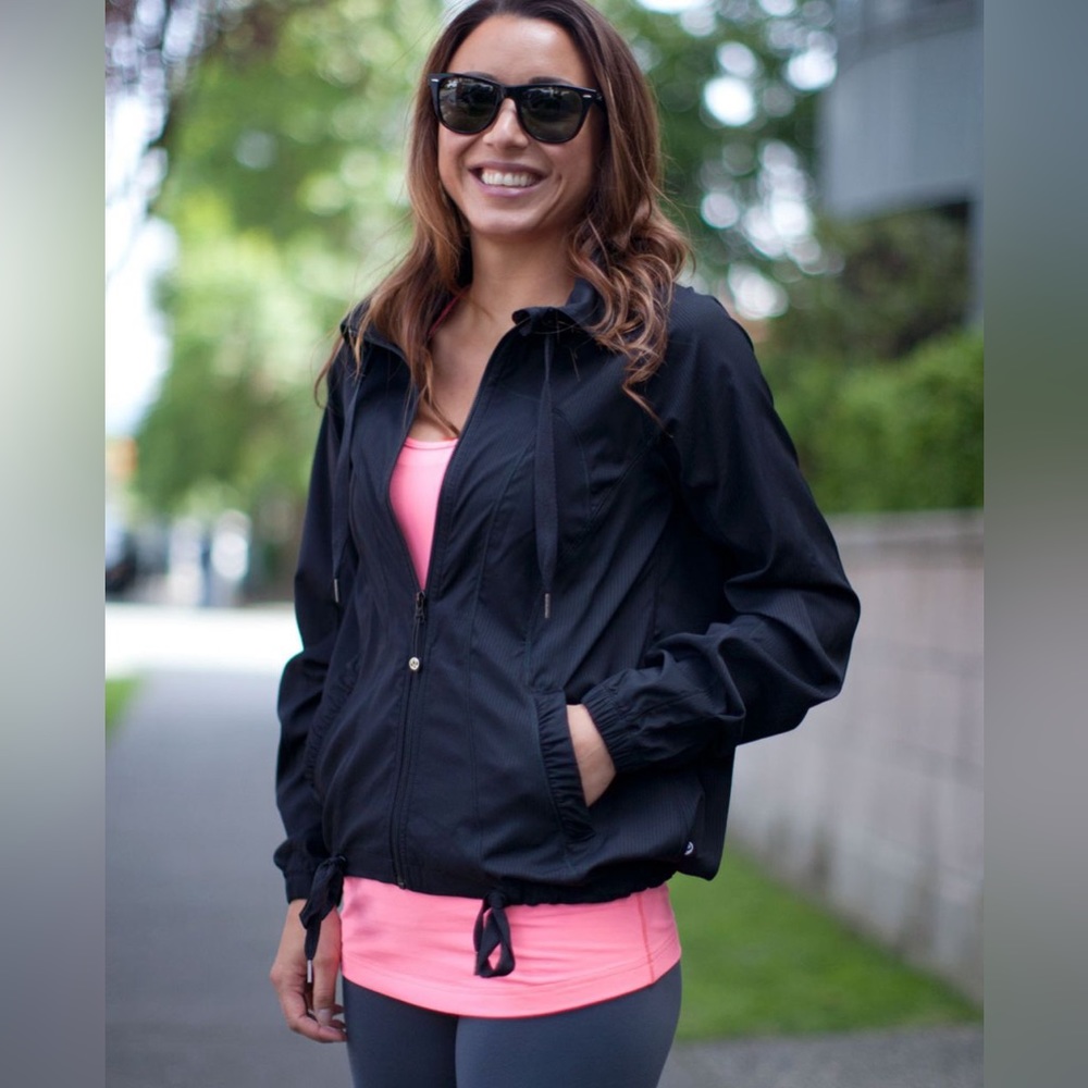 New Lululemon Transition Jacket Black Lightweight All Seasons Jacket
